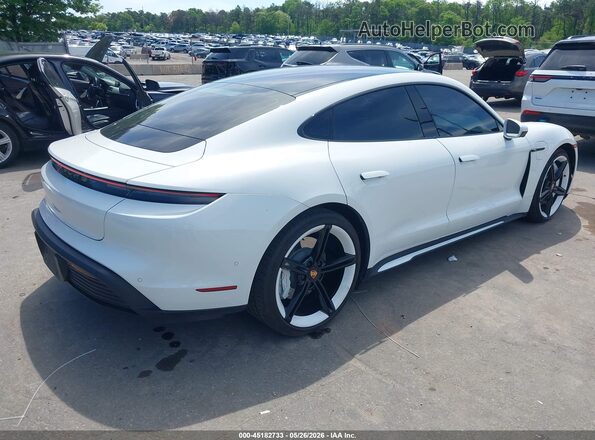 WP0AB2Y13LSA51141 2020 PORSCHE TAYCAN White Հետևի աջ