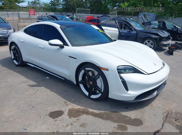 WP0AB2Y13LSA51141 2020 PORSCHE TAYCAN White Առջևի աջ