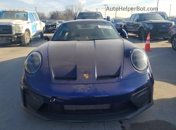 WP0AC2A96SS274217 2025 PORSCHE 911 Blue Widok z przodu