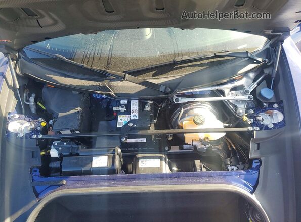 WP0AC2A96SS274217 2025 PORSCHE 911 Blue Widok wnętrza z tyłu