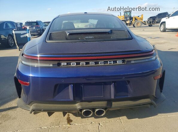 WP0AC2A96SS274217 2025 PORSCHE 911 Blue Widok z tyłu