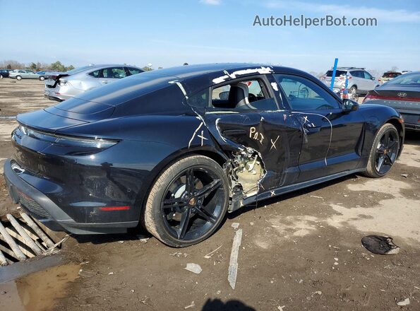 WP0AC2Y1XLSA71822 2020 PORSCHE TAYCAN Черный Задняя правая четверть