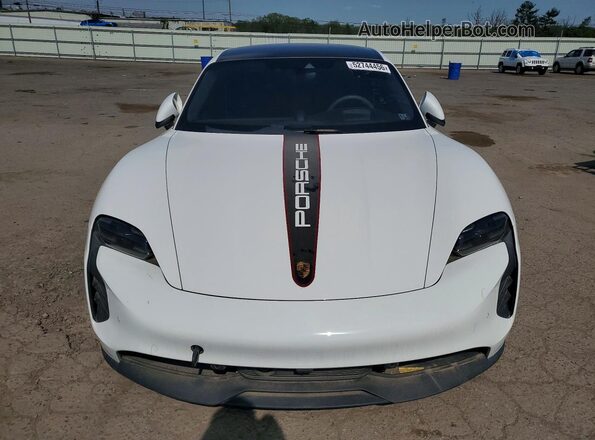 WP0AD2Y18PSA47294 2023 PORSCHE TAYCAN Белый Вид спереди