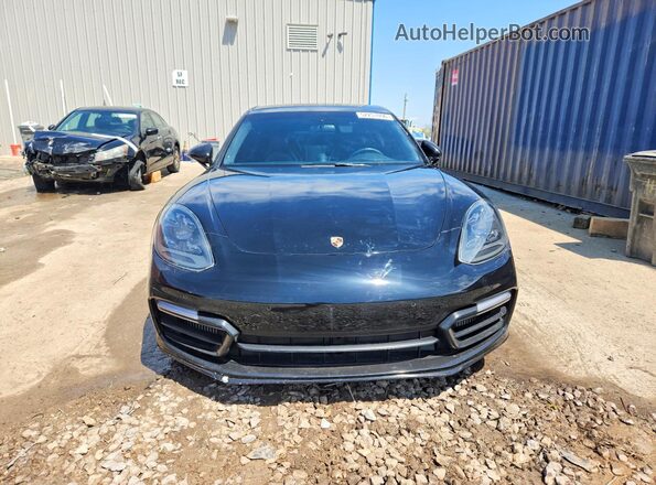 WP0AF2A71JL140049 2018 PORSCHE PANAMERA Black Widok z przodu