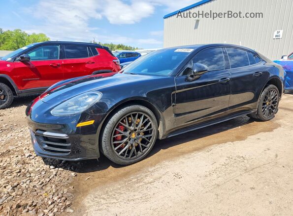 WP0AF2A71JL140049 2018 PORSCHE PANAMERA Black Przód lewy