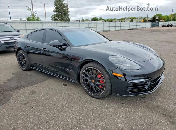 WP0AF2A71JL141766 2018 PORSCHE PANAMERA Черный Передняя правая четверть