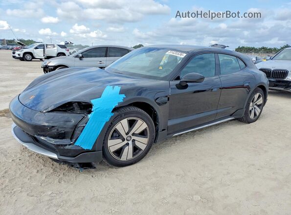 WP0BA2Y14PSA60167 2023 PORSCHE TAYCAN Черный Передняя левая четверть