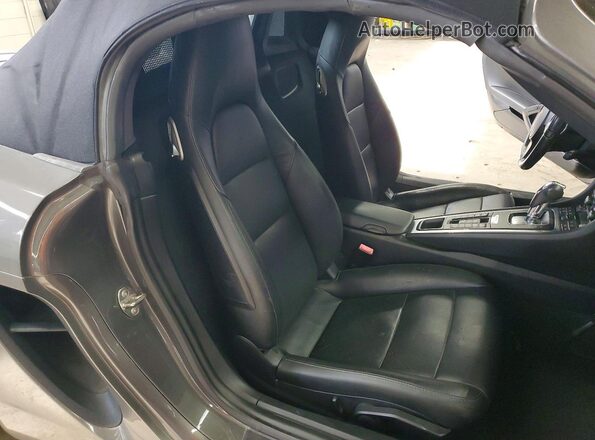 WP0CA2A85GS120515 2016 PORSCHE BOXSTER Серый Вид задних сидений
