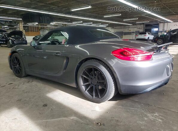 WP0CA2A85GS120515 2016 PORSCHE BOXSTER Серый Задняя левая четверть