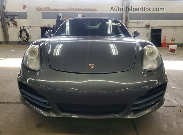 WP0CA2A85GS120515 2016 PORSCHE BOXSTER Серый Вид спереди