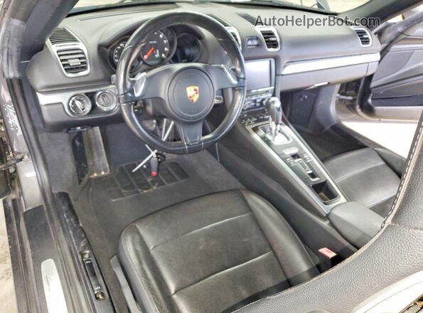 WP0CA2A85GS120515 2016 PORSCHE BOXSTER Серый Вид панели приборов