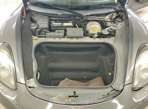 WP0CA2A85GS120515 2016 PORSCHE BOXSTER Серый Вид задней части салона