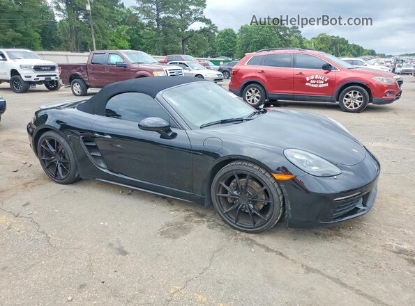 WP0CA2A85HS220583 2017 PORSCHE BOXSTER Black Przód prawy