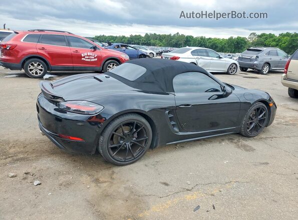 WP0CA2A85HS220583 2017 PORSCHE BOXSTER Black Tył prawy