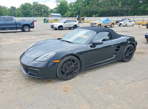 WP0CA2A85HS220583 2017 PORSCHE BOXSTER Black Przód lewy