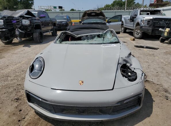 WP0CA2A94LS251423 2020 PORSCHE 911 Gray Widok z przodu