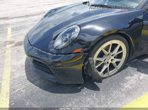 WP0CA2A97SS236199 2025 PORSCHE 911 Black Widok z przodu
