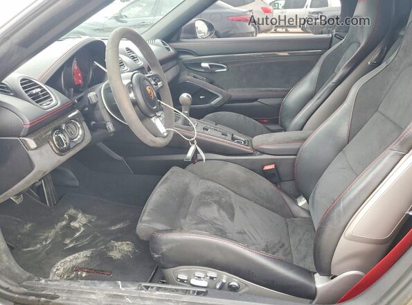 WP0CD2A88MS232132 2021 PORSCHE BOXSTER Gray წინა სალონის ხედი