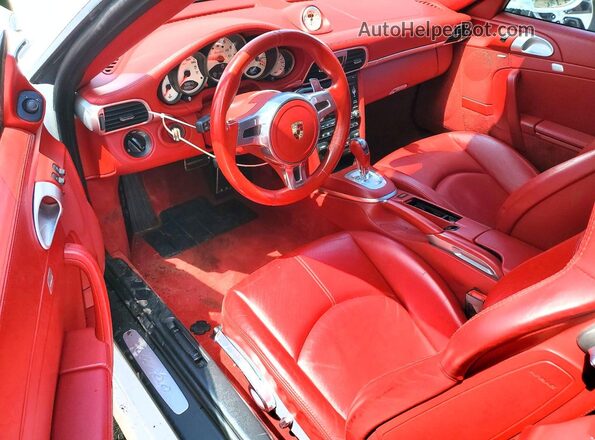 WP0CD2A92CS773507 2012 PORSCHE 911 White Dashboard view