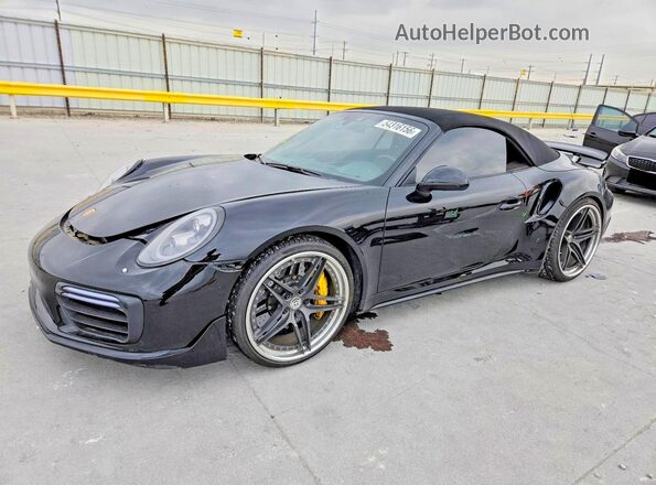 WP0CD2A93HS178740 2017 PORSCHE 911 Черный Передняя левая четверть