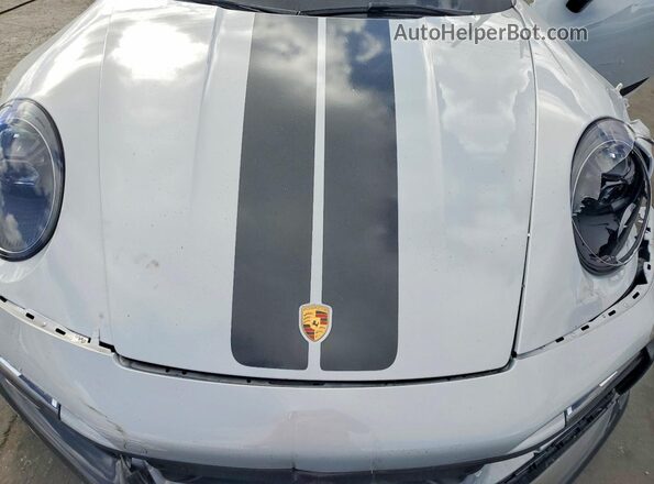 WP0CD2A98PS263572 2023 PORSCHE 911 White Widok wnętrza z tyłu