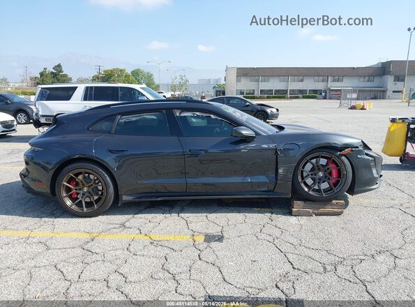 WP0CD2Y17NSA85072 2022 PORSCHE TAYCAN Gray Սալոնի հետևի տեսք