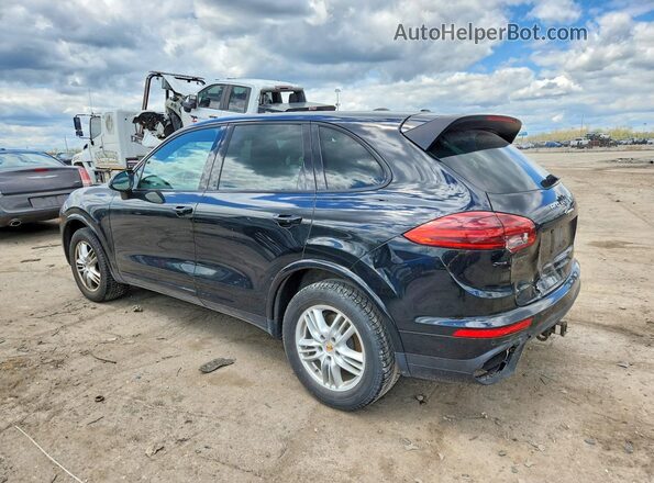 WP1AA2A20HKA83554 2017 PORSCHE CAYENNE Black Trasero izquierdo