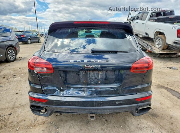 WP1AA2A20HKA83554 2017 PORSCHE CAYENNE Black Vista trasera