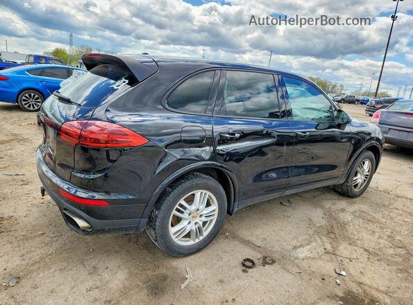 WP1AA2A20HKA83554 2017 PORSCHE CAYENNE Black Trasero derecho