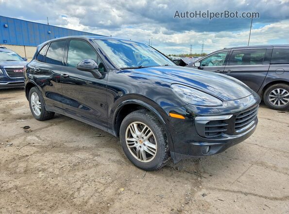 WP1AA2A20HKA83554 2017 PORSCHE CAYENNE Black Delantero derecho