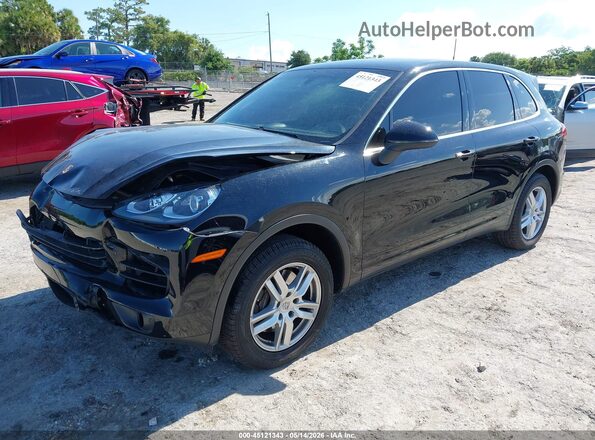 WP1AA2A23GLA02765 2016 PORSCHE CAYENNE Черный Передняя левая четверть