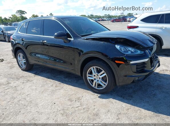 WP1AA2A23GLA02765 2016 PORSCHE CAYENNE Черный Передняя правая четверть