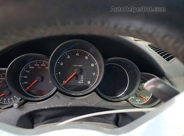 WP1AA2A2XHKA91838 2017 PORSCHE CAYENNE Бордовый Вид щитка приборов