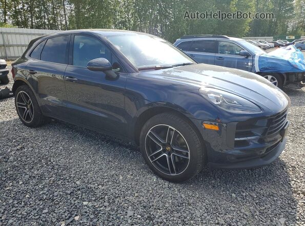 WP1AA2A50LLB05856 2020 PORSCHE MACAN Blue Przód prawy