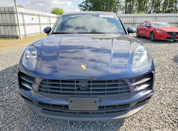 WP1AA2A50LLB05856 2020 PORSCHE MACAN Blue Widok z przodu