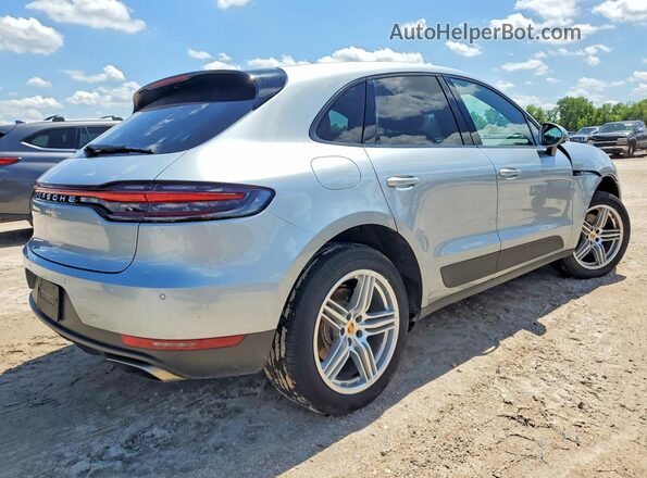 WP1AA2A50MLB15871 2021 PORSCHE MACAN Серебряный Задняя правая четверть