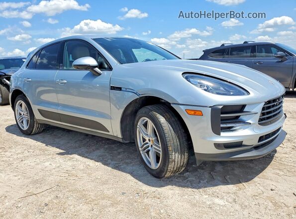WP1AA2A50MLB15871 2021 PORSCHE MACAN Серебряный Передняя правая четверть