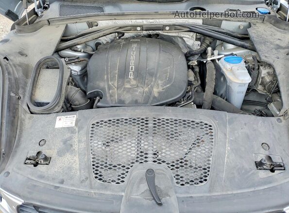 WP1AA2A52HLB03498 2017 PORSCHE MACAN Серый Вид задней части салона
