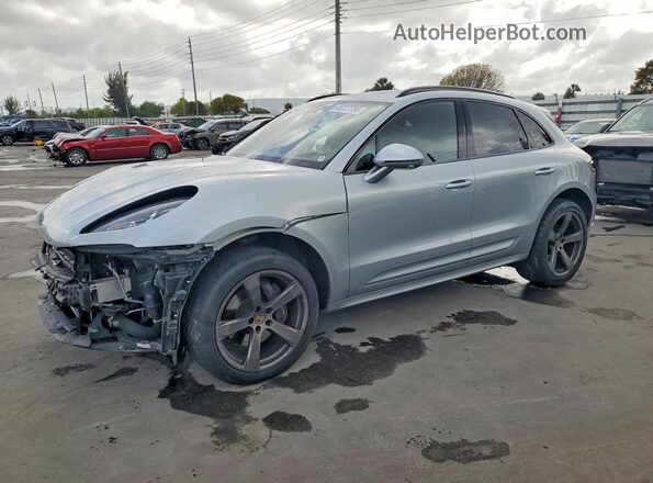 WP1AA2A52PLB04892 2023 PORSCHE MACAN Silver Передня ліва чверть