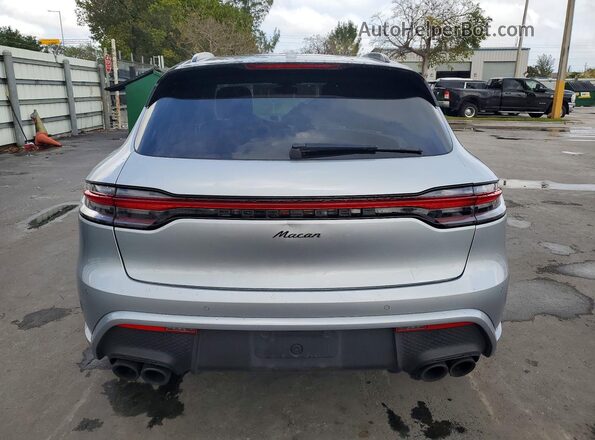 WP1AA2A52PLB04892 2023 PORSCHE MACAN Silver Вид ззаду