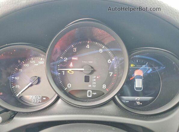 WP1AA2A52PLB04892 2023 PORSCHE MACAN Silver Вид щитка приладів