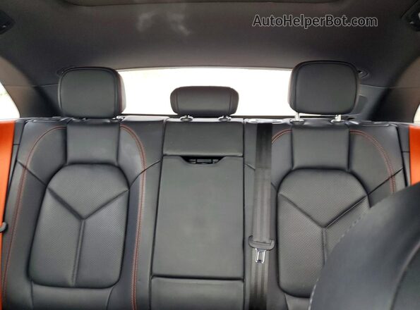 WP1AA2A52PLB12099 2023 PORSCHE MACAN Orange Вид задніх сидінь
