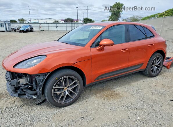 WP1AA2A52PLB12099 2023 PORSCHE MACAN Orange Передня ліва чверть