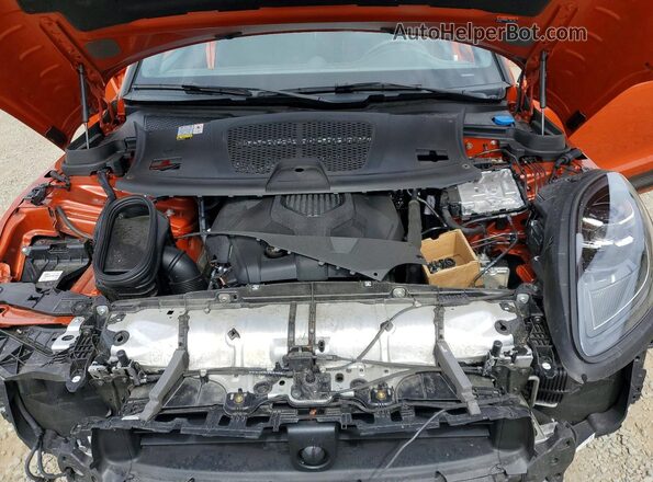 WP1AA2A52PLB12099 2023 PORSCHE MACAN Orange Вид підкапотного простору