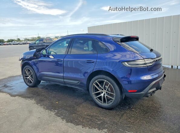 WP1AA2A52TLB08239 2026 PORSCHE MACAN Синий Задняя левая четверть