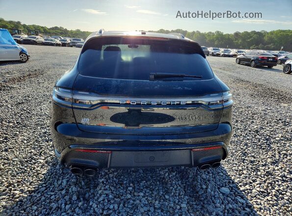 WP1AA2A53NLB07216 2022 PORSCHE MACAN Black Widok z tyłu