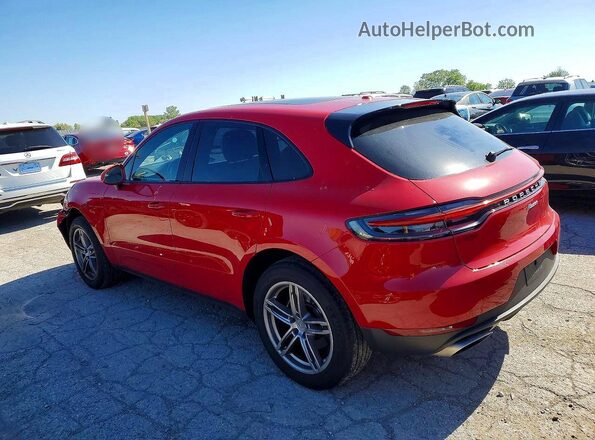 WP1AA2A54LLB04161 2020 PORSCHE MACAN Red Задня ліва чверть