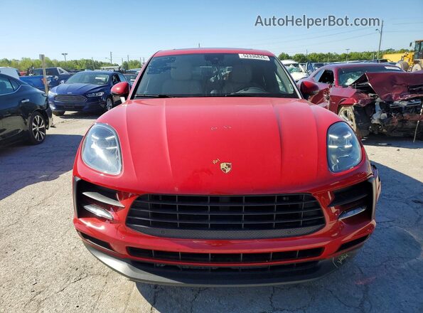 WP1AA2A54LLB04161 2020 PORSCHE MACAN Red Вид спереду