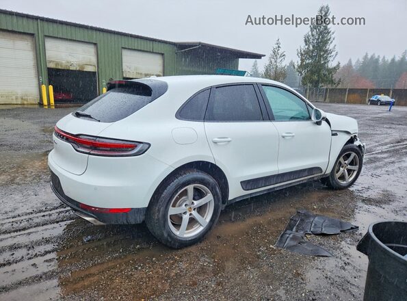 WP1AA2A54MLB14335 2021 PORSCHE MACAN Белый Задняя правая четверть