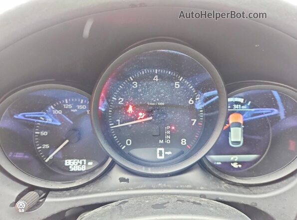 WP1AA2A54NLB12246 2022 PORSCHE MACAN Cream Vista del cuadro de instrumentos